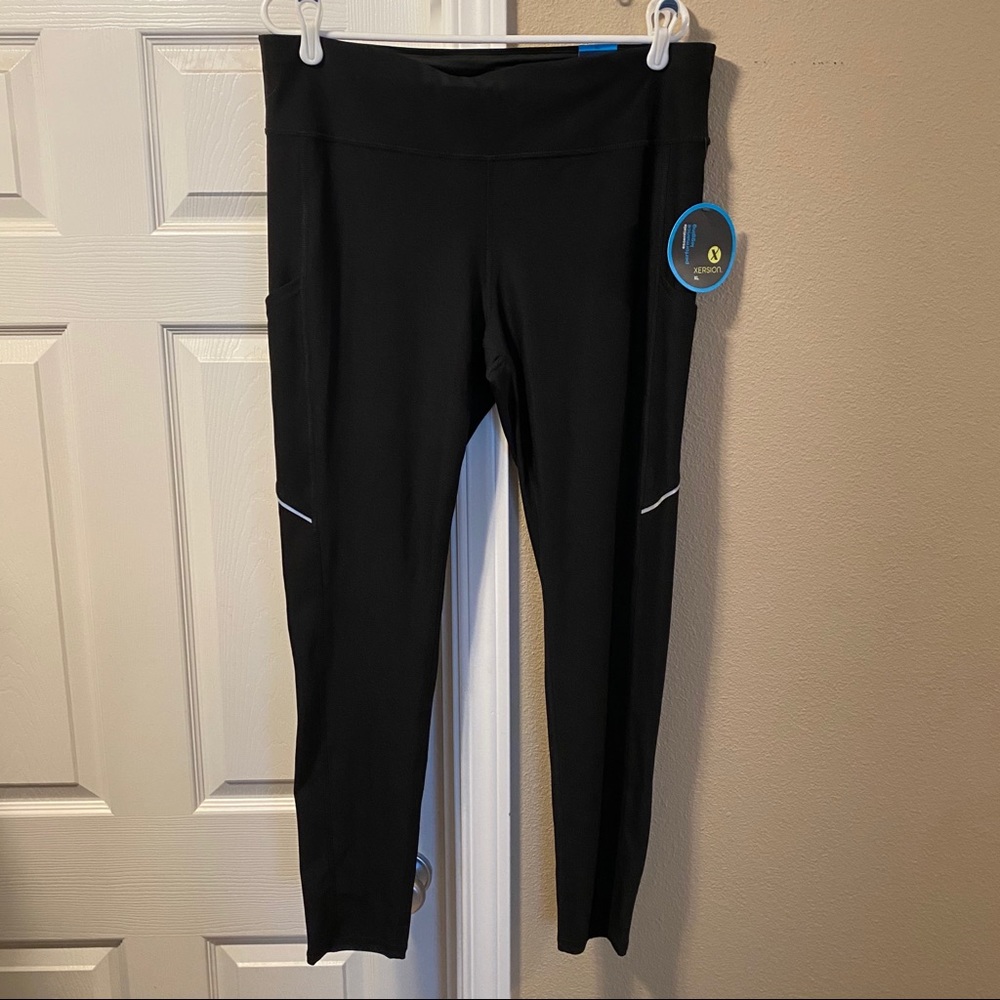 Black full length leggings